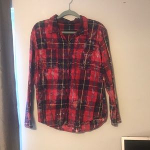 VANILLA STAR RED/BLUE FLANNEL
